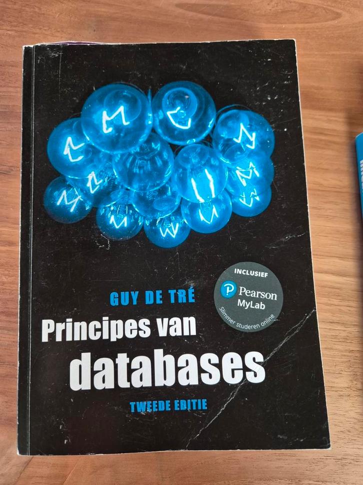 Principes van databases - Guy de Tré, Boeken, Informatica en Computer, Zo goed als nieuw, Ophalen of Verzenden