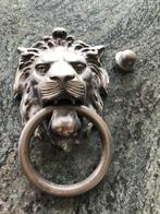 Deurklopper voordeur Leeuwenkop, Antiek en Kunst, Ophalen of Verzenden