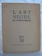 Belgische Congo- en negerkunst — 1950 - zeldzaam, Boeken, Ophalen of Verzenden