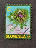 Slovénie 2006 - ange et bouquet de fleurs sauvages, insectes, Enlèvement ou Envoi, Yougoslavie, Affranchi