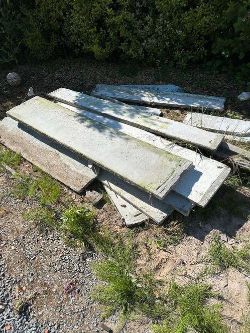 Beton platen - GRATIS, Doe-het-zelf en Bouw, Platen en Panelen, Gebruikt, Ophalen