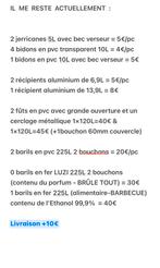 PVC container van 5L, 10L, 20L, 25L, 30L, 60L, van:, Ophalen of Verzenden