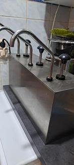Inox Saus Dispenser, Huis en Inrichting, Ophalen, Gebruikt