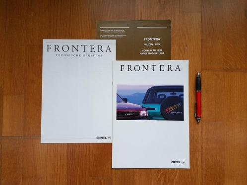Folder Opel Frontera België 1994, Boeken, Auto's | Folders en Tijdschriften, Zo goed als nieuw, Opel, Ophalen of Verzenden