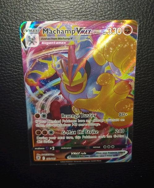 Modern Era: Machamp Vmax 073/189 Astral Radiance, Hobby en Vrije tijd, Verzamelkaartspellen | Pokémon, Zo goed als nieuw, Ophalen of Verzenden