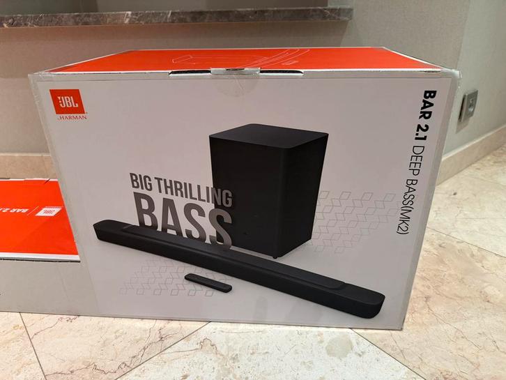 JBL BAR 2.1, Audio, Tv en Foto, Soundbars, Nieuw, Met externe subwoofer, Ophalen