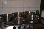 marmites, Enlèvement, Utilisé, Inox, Ensemble de casseroles