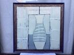 Sommer Juliana”squares with vase”gravure-gemengde techniek, Ophalen