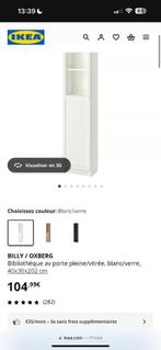 Bibliothèque, Maison & Meubles, Armoires | Bibliothèques, 25 à 50 cm, Avec porte(s), Enlèvement, Utilisé