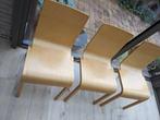 6 Riga Zipper stoelen, Vijf, Zes of meer stoelen, Gebruikt, Moderm, Hout