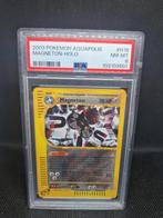 Magneton Holo Aquapolis PSA 8, Hobby en Vrije tijd, Verzamelkaartspellen | Pokémon, Ophalen of Verzenden, Zo goed als nieuw