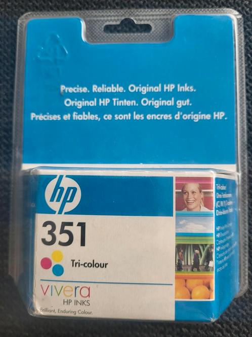 HP 351 originele drie-kleuren inktcartridge, Informatique & Logiciels, Fournitures d'imprimante, Neuf, Cartridge, Enlèvement