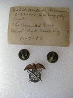 Halsbanden US Army Officer nominatief-origineel, Verzenden