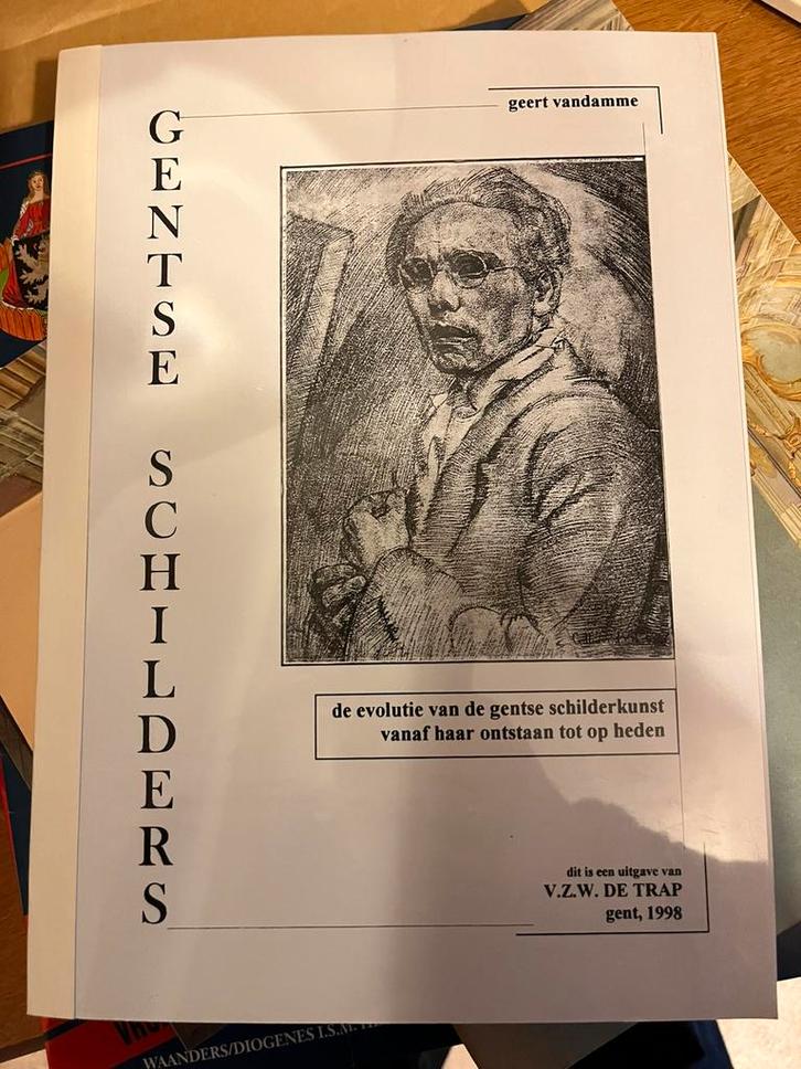 Gentse schilders vanaf haar ontstaan tot heden, Livres, Art & Culture | Arts plastiques, Comme neuf, Enlèvement