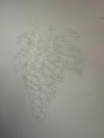Glazen binnendeur met druiventros, Ophalen, Nic.debruyne@gmail.com, Binnendeur, Nicole De Bruyne