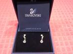 Swarovski oorringen met sterretjes -- 992891 -- oorbellen, Ophalen of Verzenden, Zo goed als nieuw, Zilver, Hangers