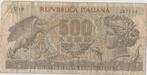 500 lire I'talia 1970, Timbres & Monnaies, Enlèvement ou Envoi, Italie, Billets en vrac