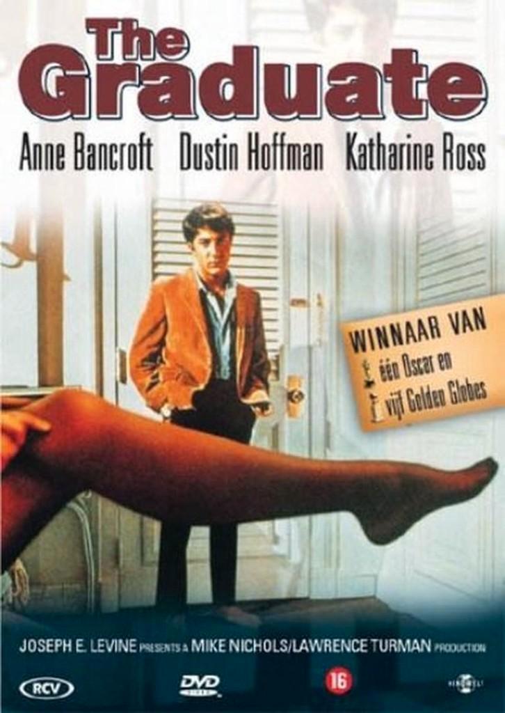 The graduate met Dustin Hoffman, Anne Bancroft,, CD & DVD, DVD | Classiques, Comme neuf, Drame, 1960 à 1980, À partir de 16 ans