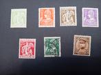 België postzegels nr 335/341 lot 134B, Ophalen of Verzenden, Postfris