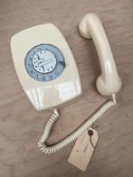 Oude vintage muurtelefoon met draaischijf, Telecommunicatie, Vaste telefoons | Niet Draadloos, Ophalen, Met draaischijf