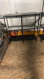 Glazen zwarte kast, Huis en Inrichting, Ophalen, Zo goed als nieuw