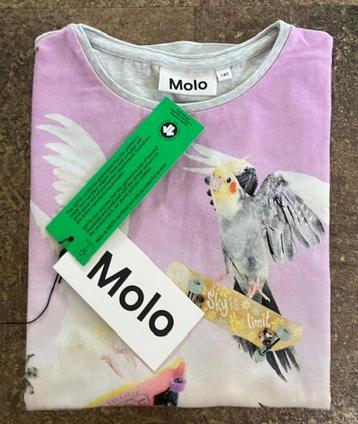 MOLO T-shirt met skatende dieren (maat 140), Kinderen en Baby's, Kinderkleding | Maat 140, Ophalen of Verzenden, Zo goed als nieuw
