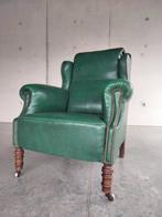 1930s gentlemen clubzetel fauteuil lounge mancave zetel, Huis en Inrichting, Ophalen, Gebruikt