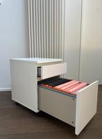 IKEA MALM Ladekast met SUMMERA Hangmap, Ophalen, Met wielen, Nieuw, Bureau