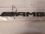 Mercedes Amg koffer logo zilver/ mat zwart / blinkend zwart, Auto-onderdelen, Achterklep, Nieuw, Ophalen of Verzenden, Achter