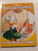 Kids encyclopedie, Disney, nummer 4 Het menselijk lichaam, Verzamelen, Ophalen of Verzenden, Donald Duck, Zo goed als nieuw, Overige typen