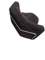 70' hoekstoel van bruin fluweel en chroom, Huis en Inrichting, Fauteuils, Ophalen, Seventies, Zo goed als nieuw, Stof