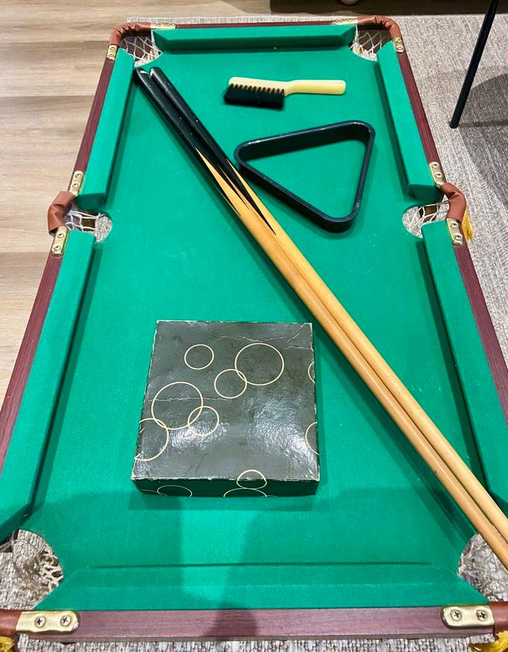 Biljarttafel + gratis toppenbiljart, Sport en Fitness, Biljarten en Poolen, Biljarttafel, Ophalen