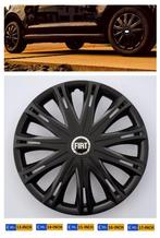FIAT wieldoppen | ZWART 🔥 | ✔️Meerdere modellen, Ophalen of Verzenden, Nieuw