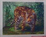 Diamond Painting - Ronde Steentjes - Tijger - 40 x 30 Cm, Ophalen of Verzenden, Nieuw, Knutselwerk