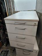 2 ladenkastjes hout met slot, Enlèvement