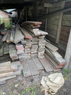 Houten balken van 19 cm breed en 5 cm dik, Tuin en Terras, Ophalen, Gebruikt, Balken