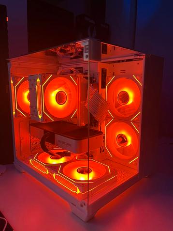 Witte gaming pc: rtx beschikbaar voor biedingen
