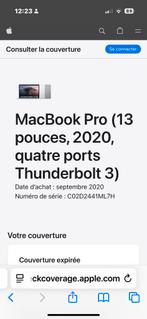 Macbook Pro 13’’ 2020 Touchbar, Computers en Software, Overige Computers en Software, Ophalen, Zo goed als nieuw
