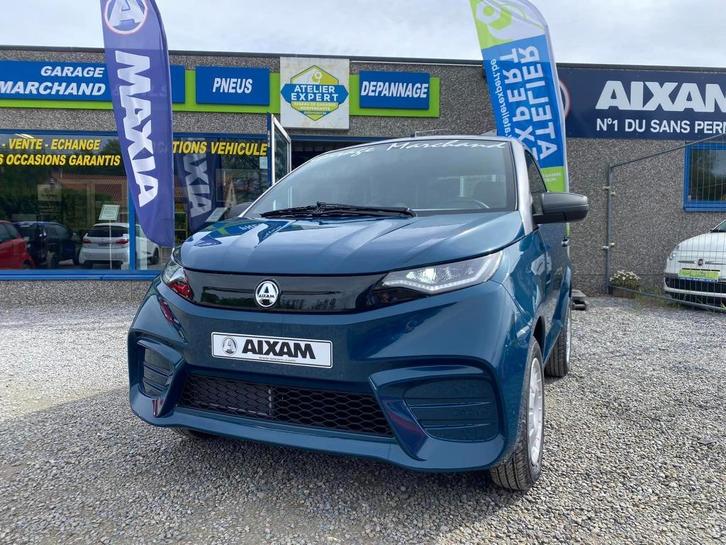 Stad Aixam, Auto's, Aixam, Bedrijf, Te koop, Diesel, Automaat, Blauw, Stof, Voorwielaandrijving, Ophalen