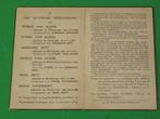 WO2 burgerlijke oorlog slachtoffers 1944 Waterland-Oudeman, Ophalen of Verzenden, Bidprentje