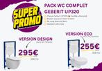 PACK WC COMPLET GEBERIT UP320 PROMO !, Enlèvement, Neuf, Toilettes