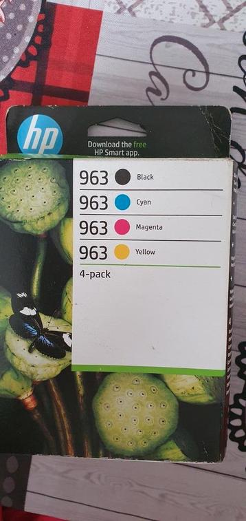 Hp 963 cartridgepakket. beschikbaar voor biedingen