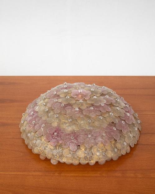 Ceiling Light for Seguso, 1960s, Huis en Inrichting, Lampen | Plafondlampen, Gebruikt, Glas, Ophalen of Verzenden