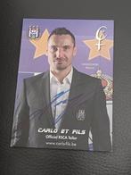 Carte signée Carlo et fils RSC Anderlecht Wasyl, Verzamelen, Sportartikelen en Voetbal, Ophalen of Verzenden, Zo goed als nieuw