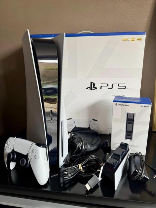 Sony PlayStation 5 825 GB Disc Edition Console, Games en Spelcomputers, Spelcomputers | Sony PlayStation 5, Zo goed als nieuw