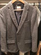 Kostuums (3) en vest Heren - maat 52/54, Vêtements | Hommes, Costumes & Vestes, Enlèvement, Porté, Taille 52/54 (L), Gris