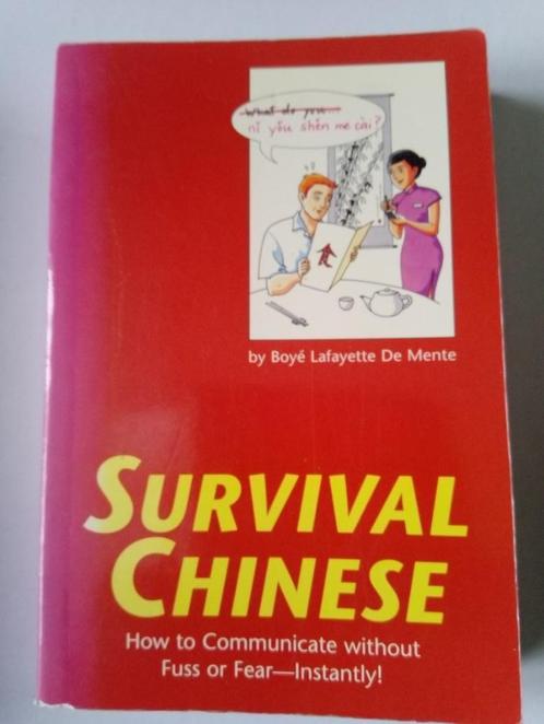 Survival Chinese: How to Communicate without Fuss or Fear, Boeken, Taal | Overige Talen, Gelezen, Ophalen of Verzenden