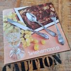 Vintage Lot Varia Catalogues argenteries de table WISKEMANN, Ophalen, Zilver