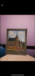 Mooi schilderij kasteel, Antiek en Kunst, Ophalen of Verzenden