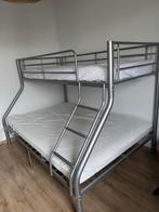 3-persoons stapelbed met matrassen, Ophalen, 140 cm, Zo goed als nieuw, 200 cm